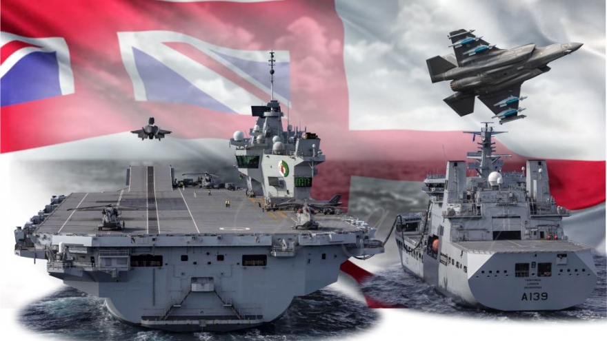 HMS Queen Elizabeth - "trái tim" của hạm đội viễn dương Hoàng gia Anh